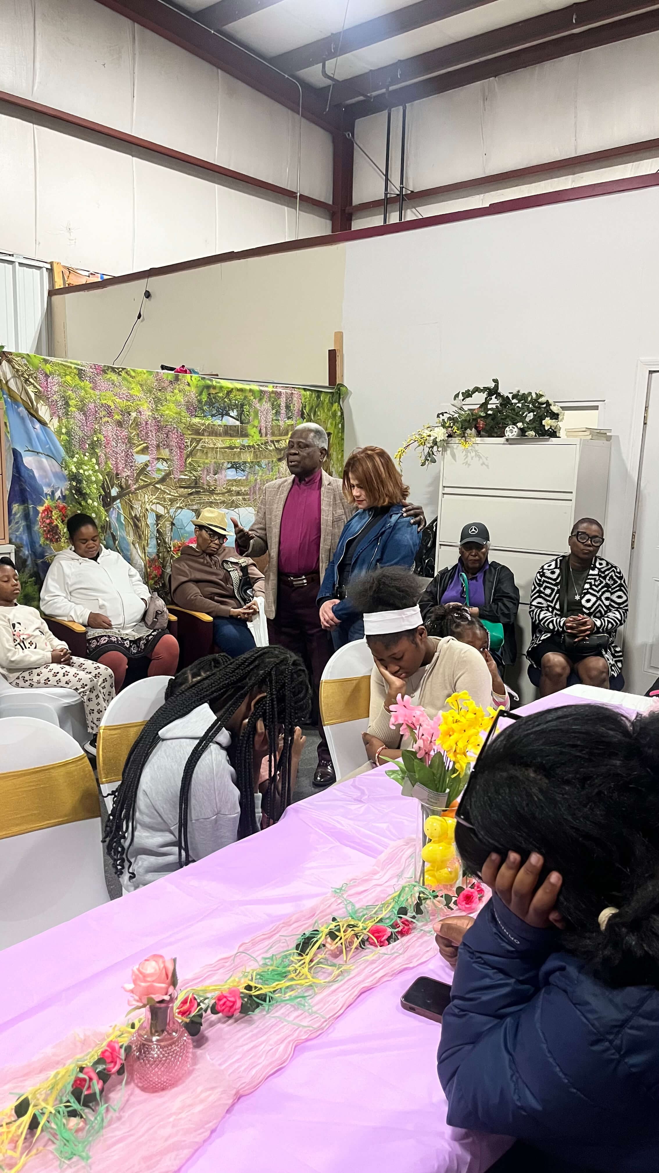 Church outreach moment